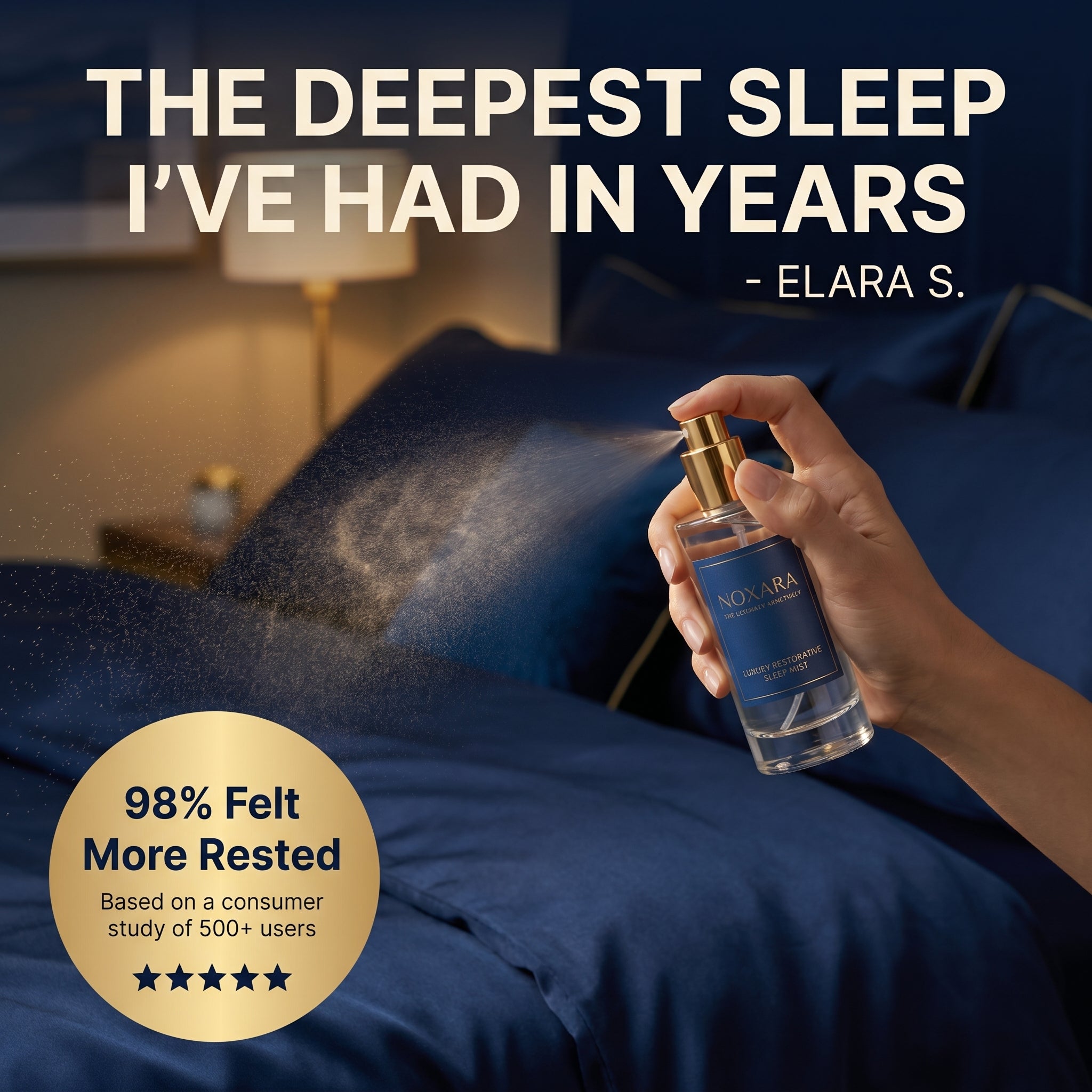 NOXARA The Ultimate Sanctuary 2oz | Luxury Restorative Sleep Mist
