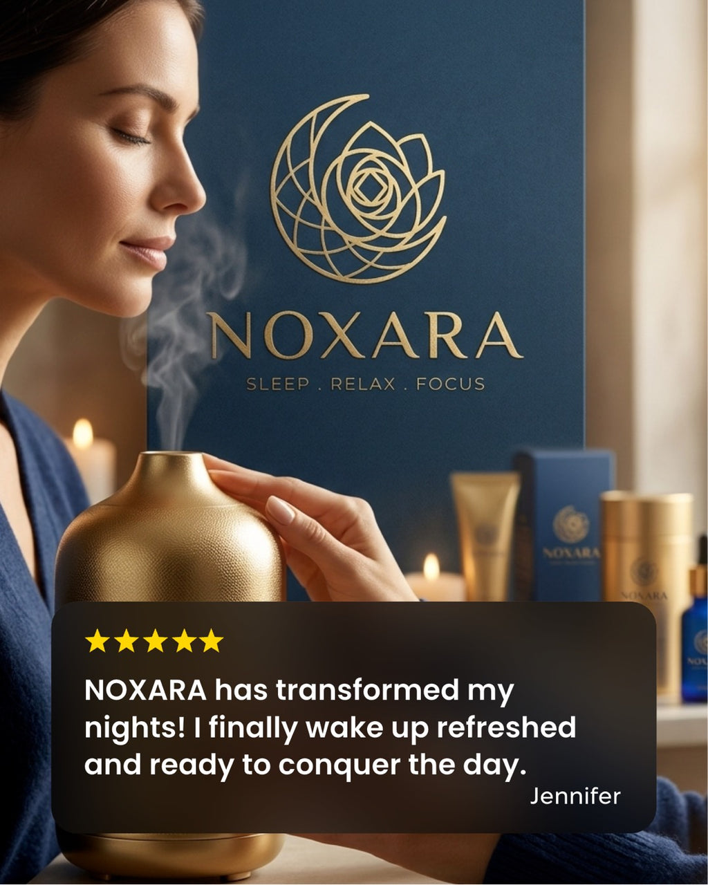 NOXARA The Ultimate Sanctuary 2oz | Luxury Restorative Sleep Mist