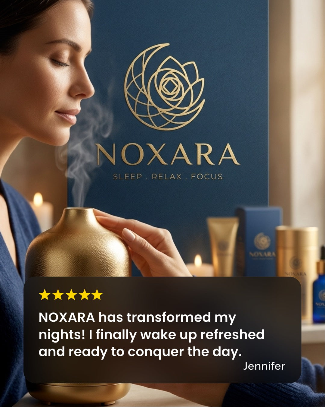 NOXARA The Ultimate Sanctuary 2oz | Luxury Restorative Sleep Mist